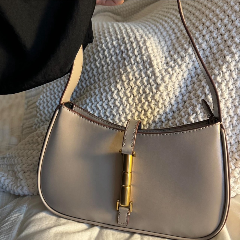 Charles & Keith taupe shoulder bag